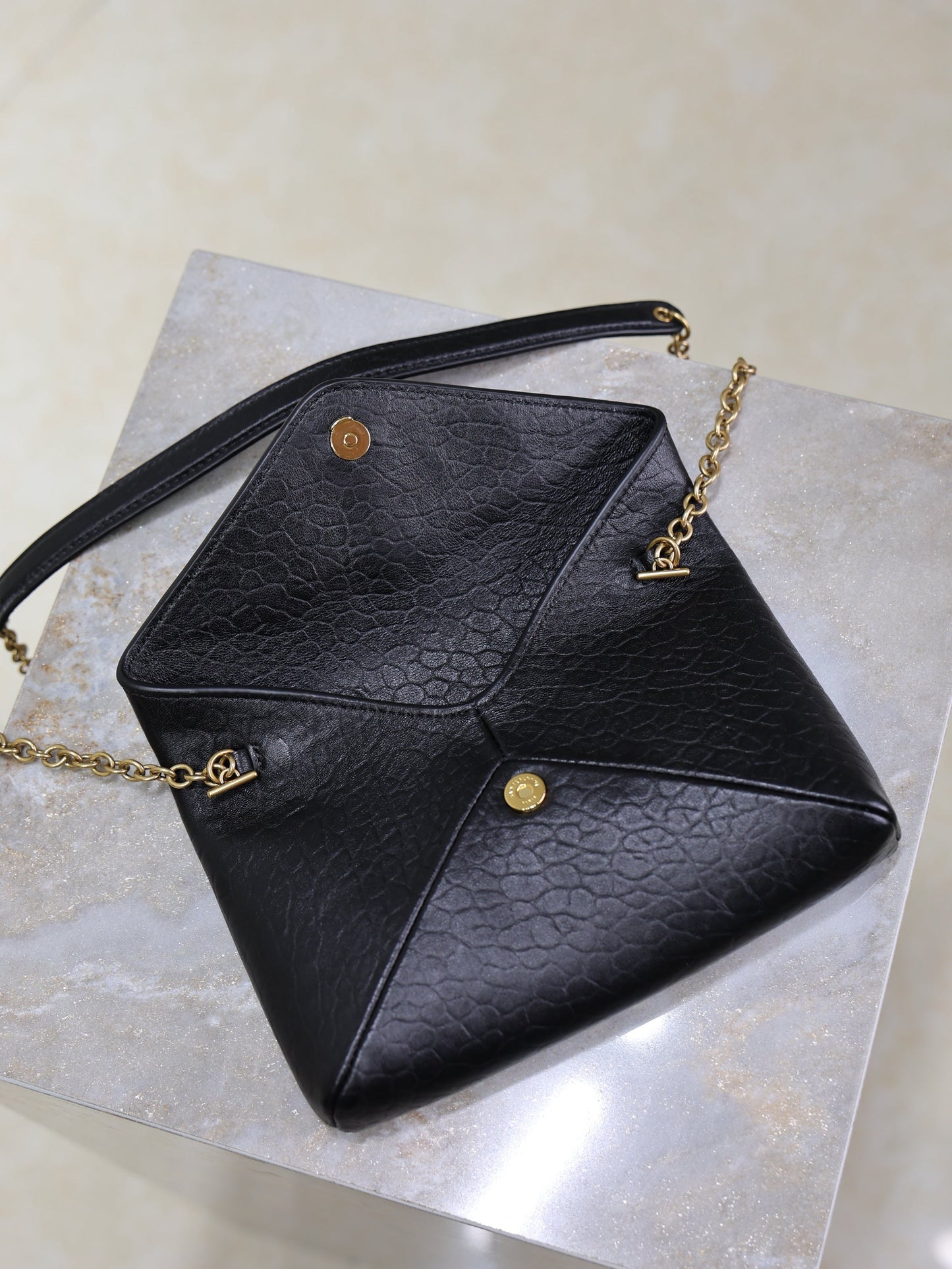 Cassandre Mini Bag 19cm Black Lambskin GHW