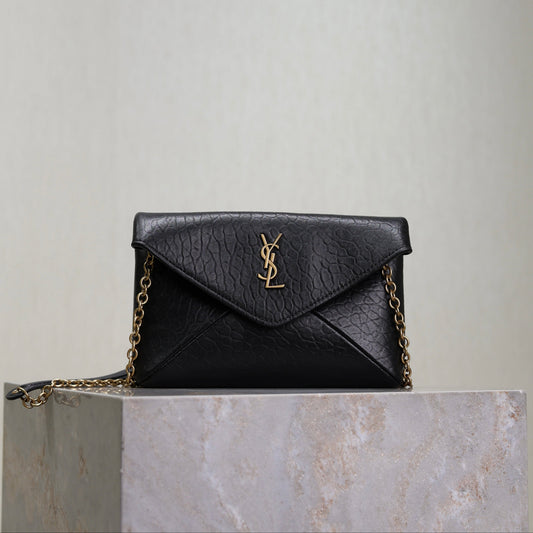 Cassandre Mini Bag 19cm Black Lambskin GHW