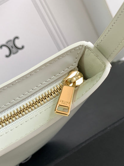 CROQUE 18 GLOSSY CALFSKIN WHITE