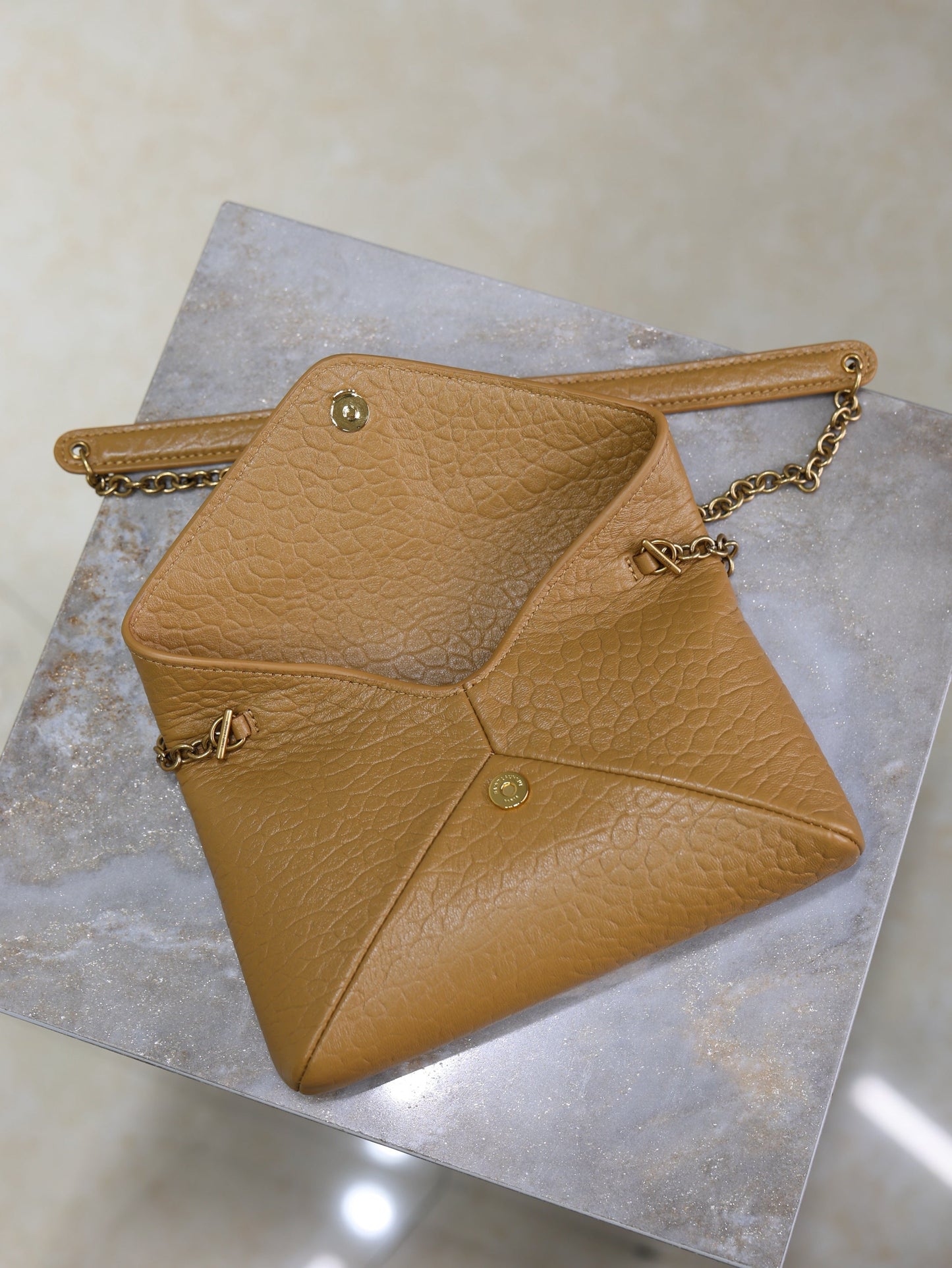 Calypso Bag 19cm Light Brown Elephant Leather