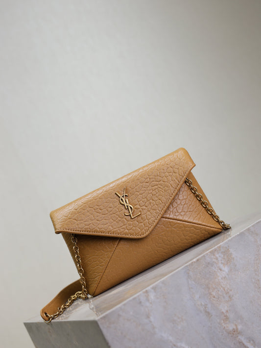 Calypso Bag 19cm Light Brown Elephant Leather