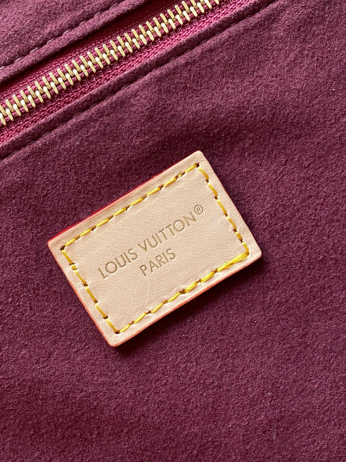 LV Again Handbag 53cm Brown Monogram Canvas & Cowhide