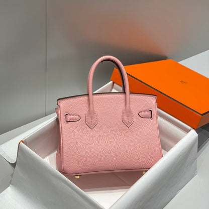 HM Birkin 20cm Rose Confetti Togo Leather Gold Hardware