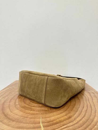 LE 5 _ 7 SUPPLE SMALL 22 IN PEANUT BROWN SUEDE